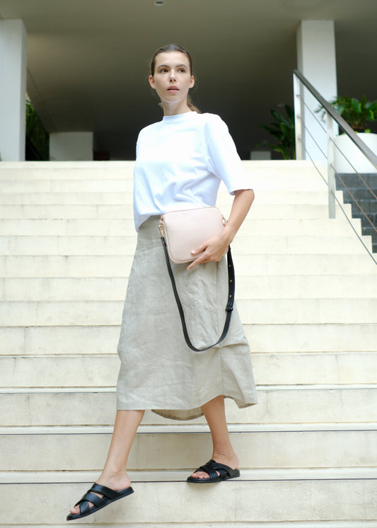 City Bag - Pink Pebble