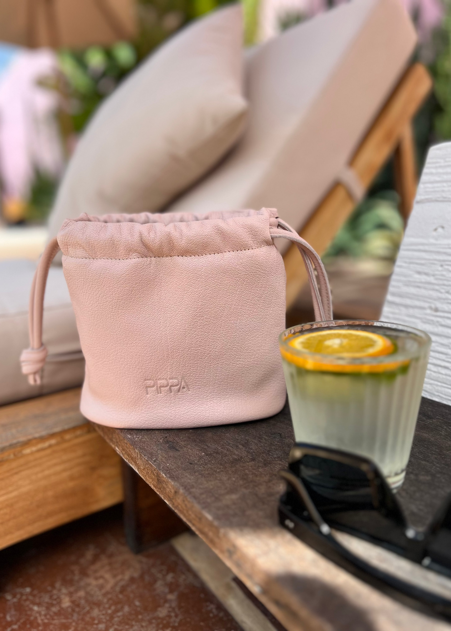 Mini Bucket - Pink Pebble